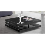 table basse noire