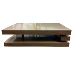 table basse noyer