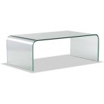 table basse transparente