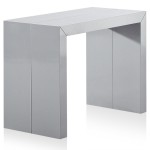 table console nassau xl laquee blanc