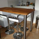 table de bar de cuisine