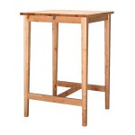 table de bar haute bois