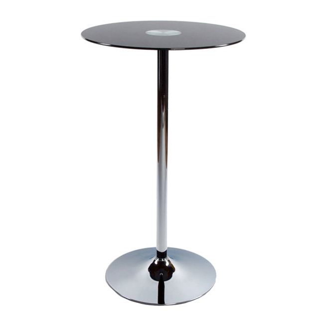 table de bar verre