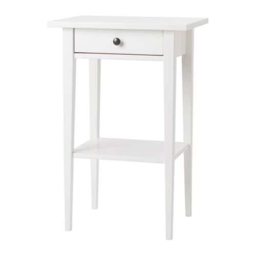 table de chevet hemnes blanc