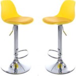 tabouret de bar jaune