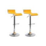 tabouret de bar jaune