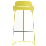 tabouret de bar jaune