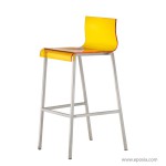 tabouret de bar jaune