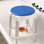 tabouret de douche rotatif