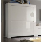 vaisselier laque blanc