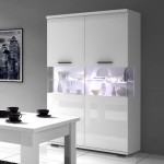 vaisselier laque blanc