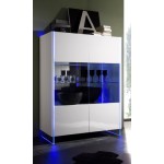 vaisselier laque blanc