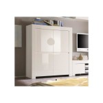 vaisselier laque blanc