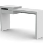 armoire de bureau blanc laque