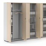 armoire de bureau en bois
