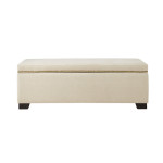 banc de lit beige