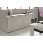 buffet bas gris pas cher