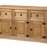 buffet bas pin massif