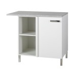 buffet de cuisine d'angle