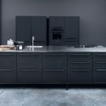 buffet de cuisine style industriel