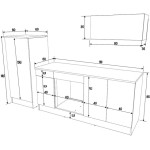 buffet de cuisine sur mesure