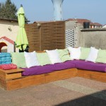 canape d'angle palette