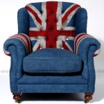 chaise de bureau union jack