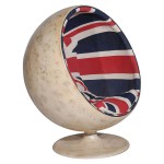 chaise de bureau union jack