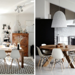 chaise de cuisine scandinave