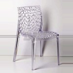 chaise de salle a manger en plastique