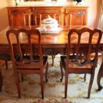 chaises de salle a manger louis xv