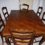 chaises de salle a manger louis xv