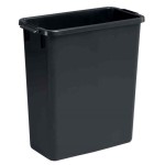 corbeille a papier rectangulaire