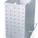 corbeille a papier rectangulaire