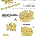 corbeille papier tresse