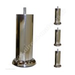 jeu de 4 pieds de lit cylindre