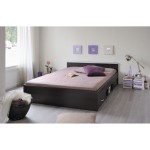 lit 2 personnes pas cher avec sommier