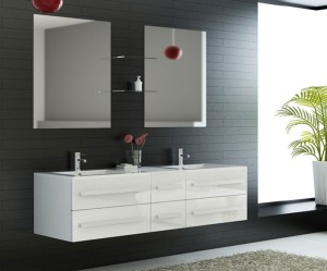 meuble 2 vasques salle de bain design