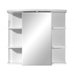 meuble haut salle de bain avec miroir