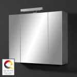 meuble haut salle de bain avec miroir