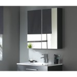 meuble haut salle de bain avec miroir