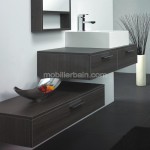 meuble haut salle de bain design