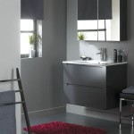 meuble salle de bain gris