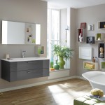 meuble salle de bain gris