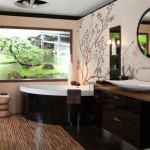 meuble salle de bain japonais