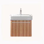 meuble salle de bain zebrano