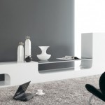 meuble tv bas design discount