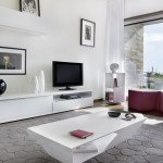 meuble tv bas design discount