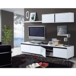 meuble tv bas design discount