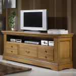 meuble tv haut chene